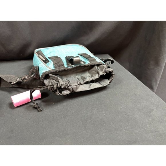 Babeyer Dog Treat Bag Trainer Blue Black NWOT Belt Clip Adjustable Strap - Picture 5 of 10